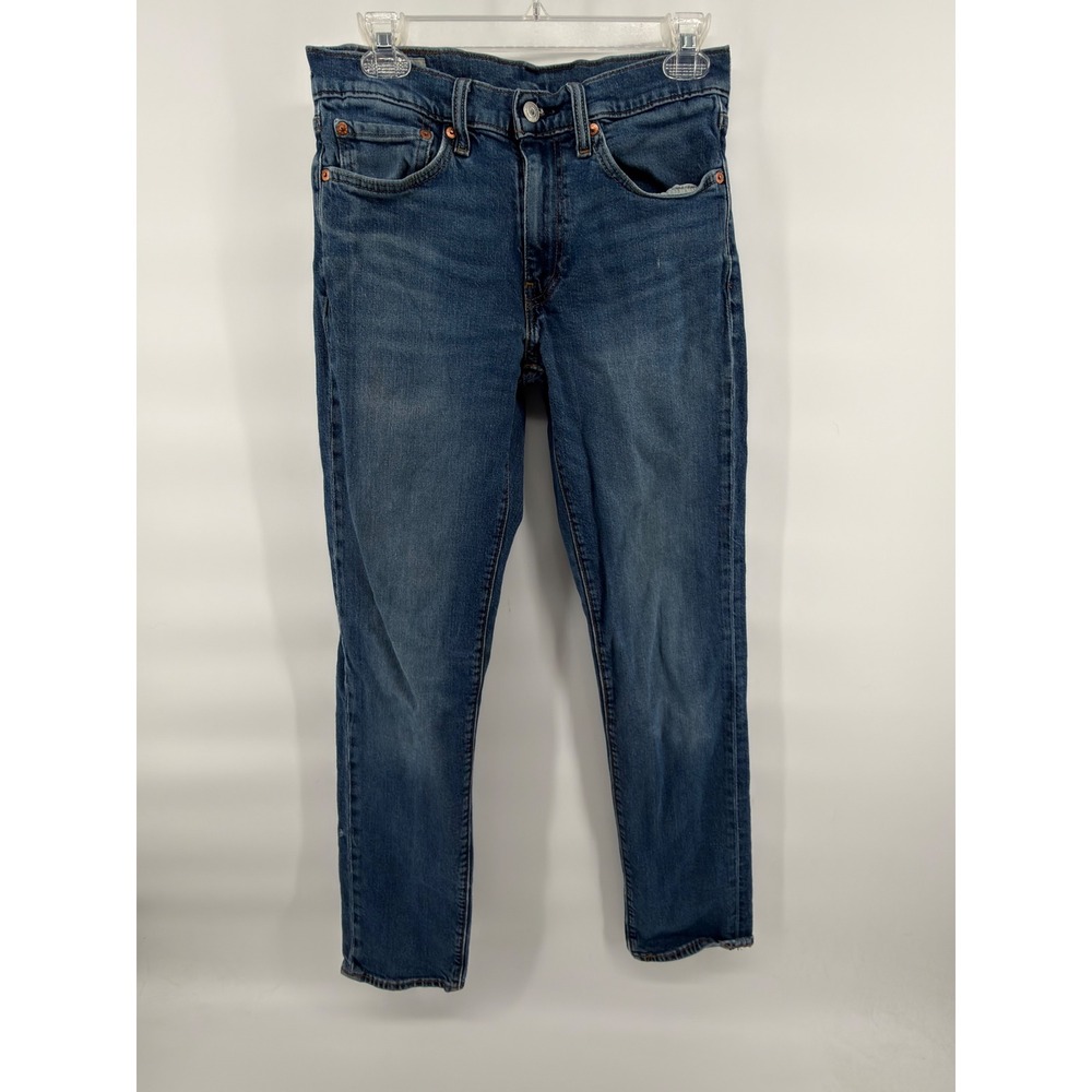 Levi's Premium WaterLess Mens Slim Stretch Denim Jeans Big E Dark‎ Wash